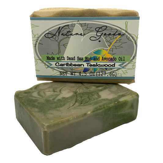 Caribbean Teakwood Spa Bath Bar - Avocado Oil Collection