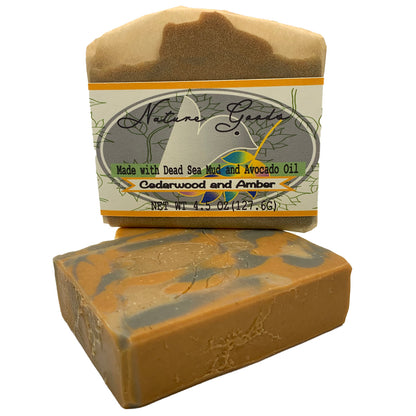 Cedarwood And Amber Spa Bath Bar Soap - Colloidal Oats Collection