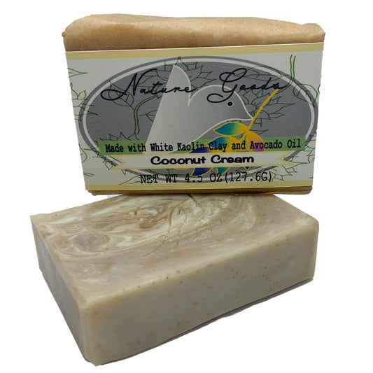 Coconut Cream Spa Bath Bar Soap - Colloidal Oats Collection