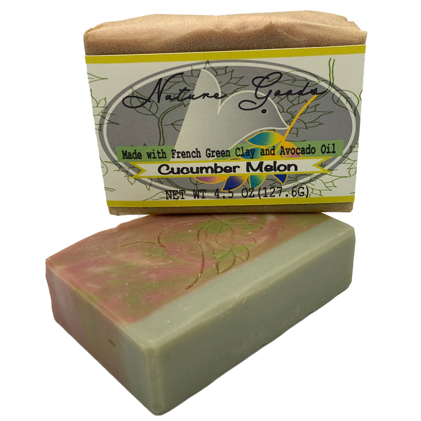 Cucumber Melon Spa Bath Bar Soap - Avocado Oil Collection