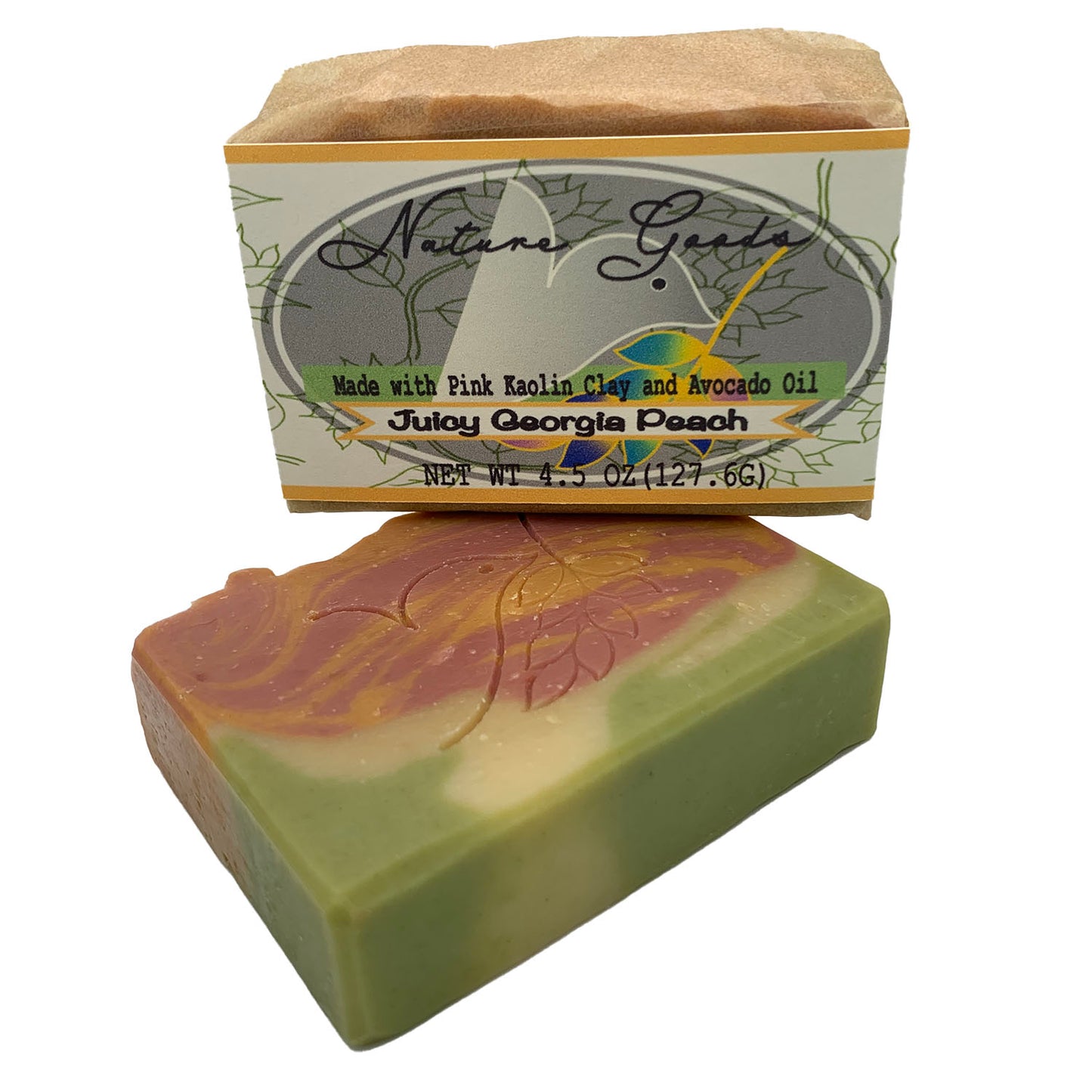 Juicy Georgia Peach Spa Bath Bar - Avocado Oil Collection