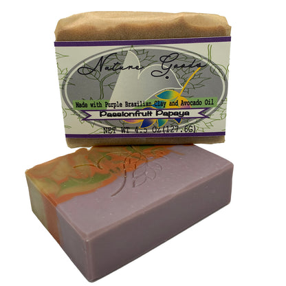 Passionfruit Papaya Spa Bath Bar Soap - Avocado Oil Collection