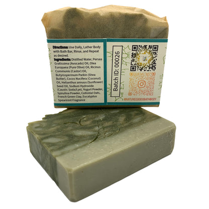 Eucalyptus Spearmint Spa Bath Bar Soap - Colloidal Oats Collection