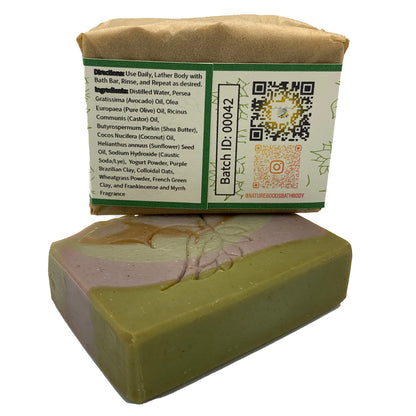 Frankincense and Myrrh Spa Bath Bar - Colloidal Oats Collection