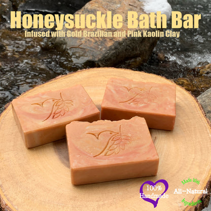 Honeysuckle Spa Bath Bar Soap - Colloidal Oats Collection