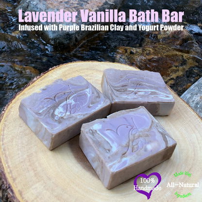 Lavender Vanilla Spa Bath Bar - Colloidal Oats Collection