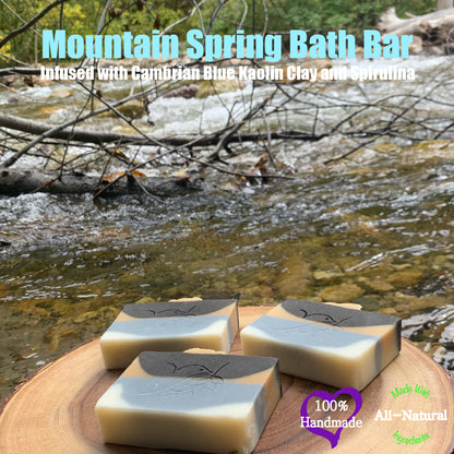 Mountain Spring Spa Bath Bar Soap - Green Tea Extract Collection