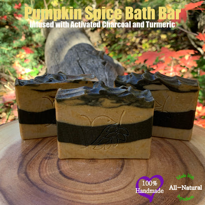 Pumpkin Spice Spa Bath Bar Soap - Green Tea Extract Collection