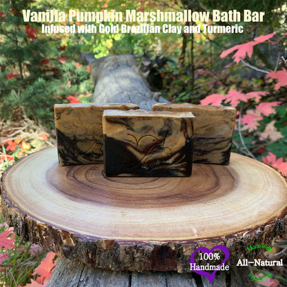 Vanilla Pumpkin Marshmallow Spa Bath Bar Soap