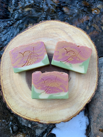 Juicy Georgia Peach Spa Bath Bar - Avocado Oil Collection