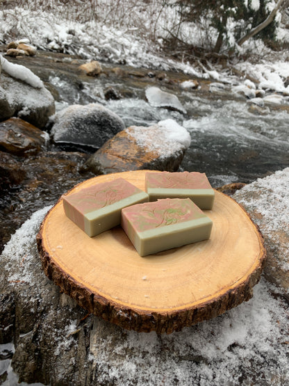 Cucumber Melon Spa Bath Bar Soap - Avocado Oil Collection