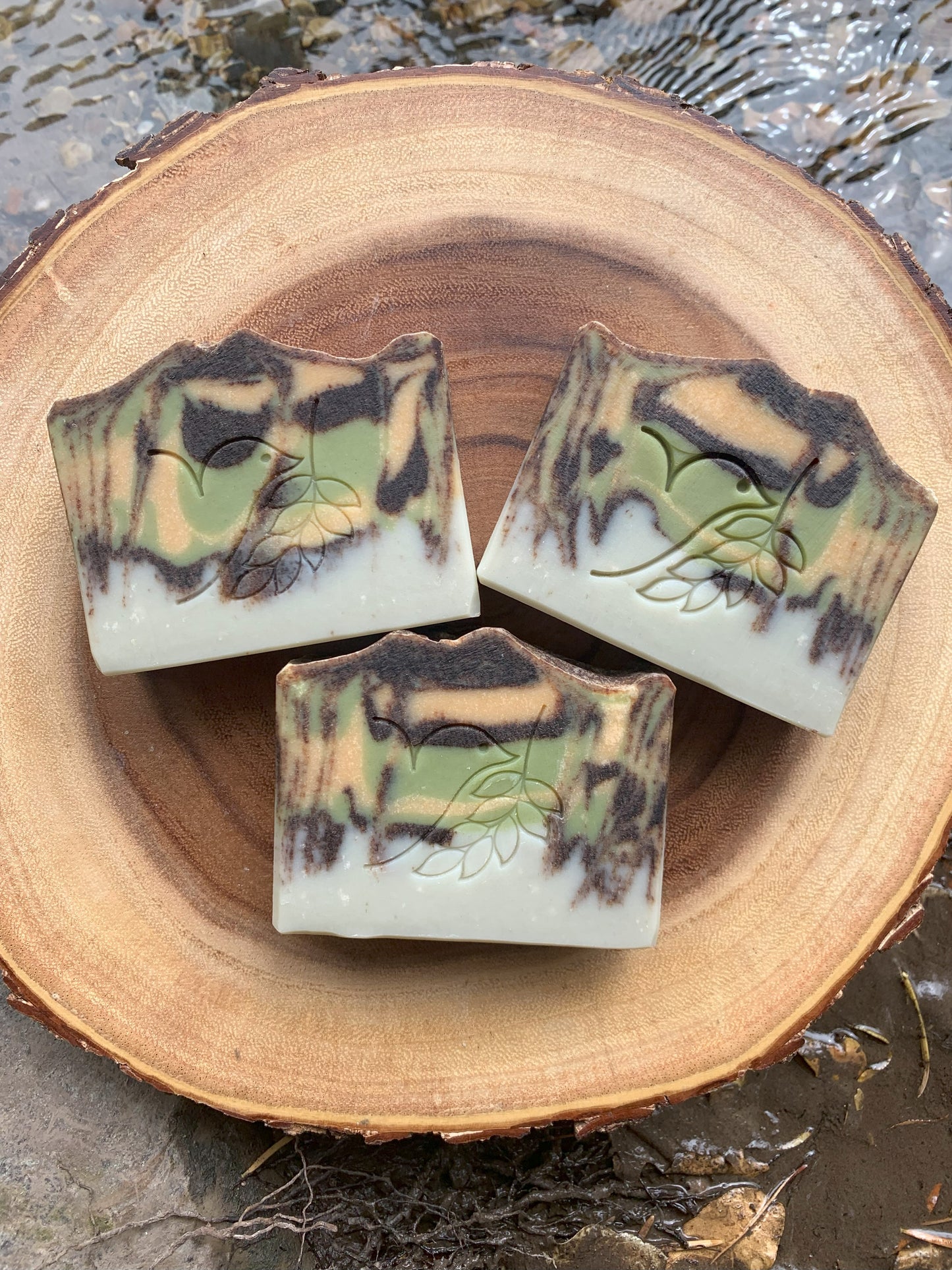 Cucumber Mint Spa Bath Bar Soap - Green Tea Extract Collection