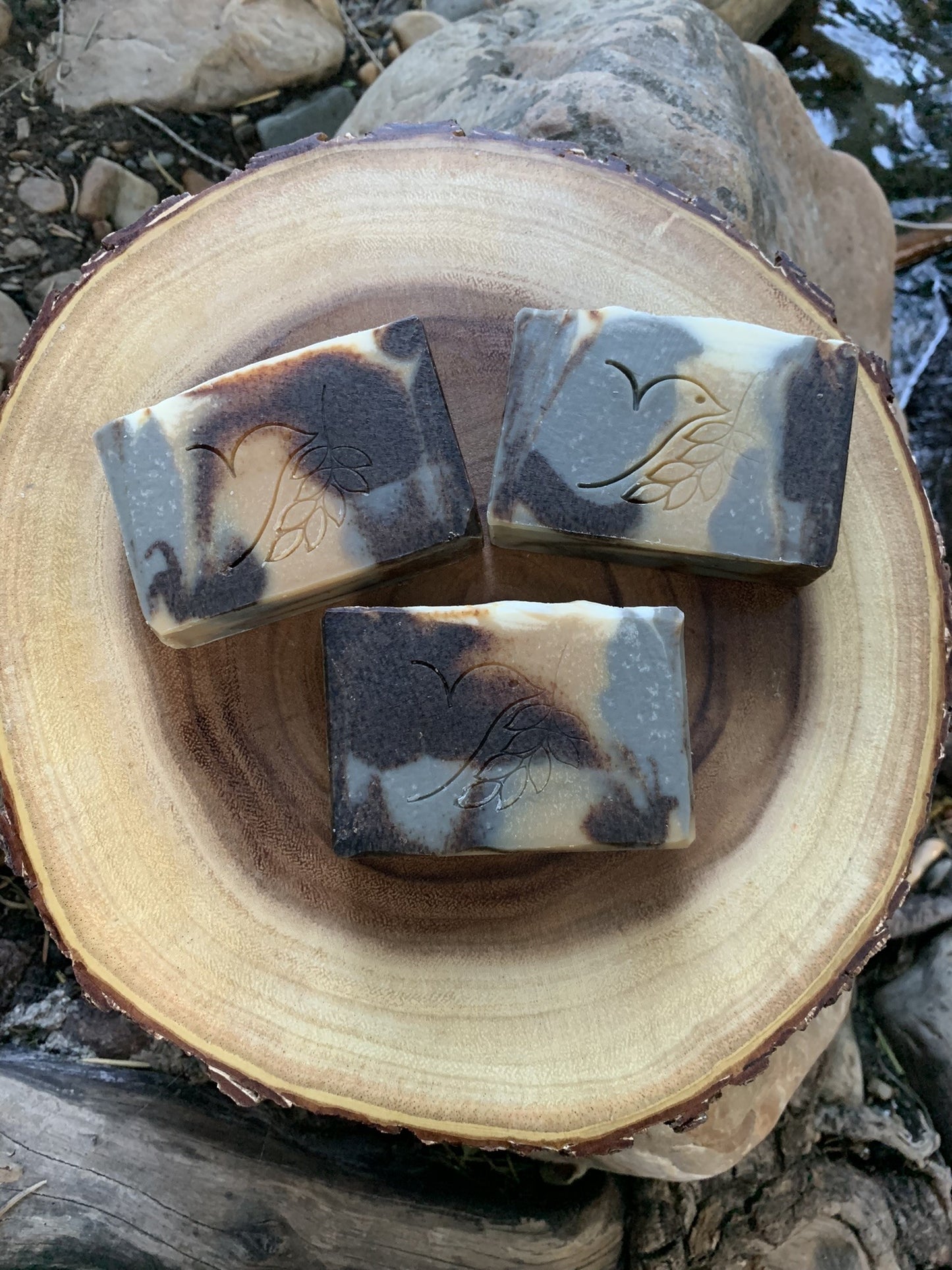 Cedarwood and Amber Spa Bath Bar Soap - Green Tea Extract Collection