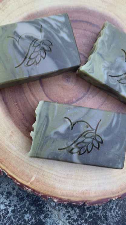 Roasted Pine Spa Bath Bar Soap - Green Tea Extract Collection